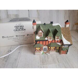 Dept 56 55859 Ruth Marion Scotch woolens village accessory xmas